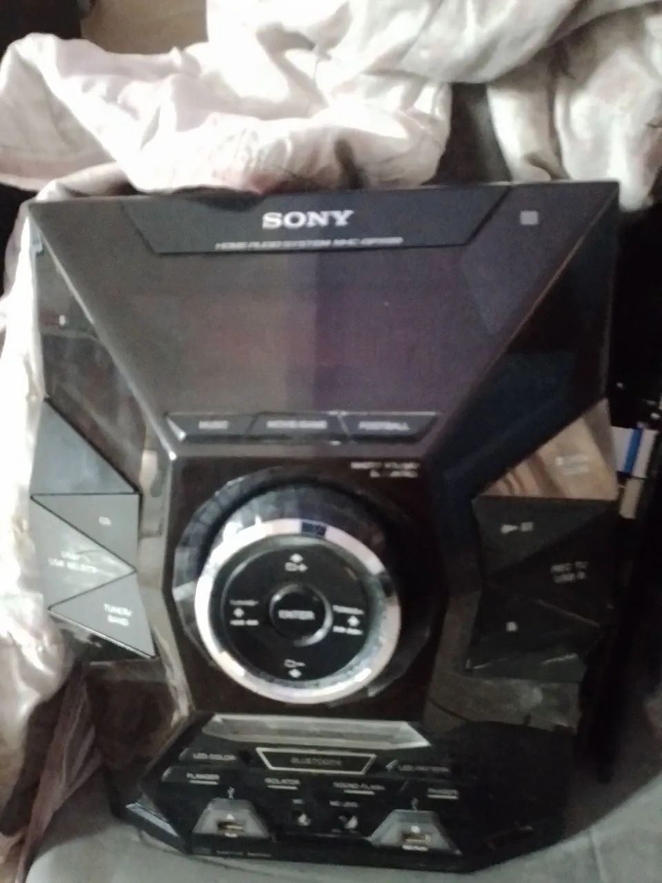 Mini system gpx88 defeito