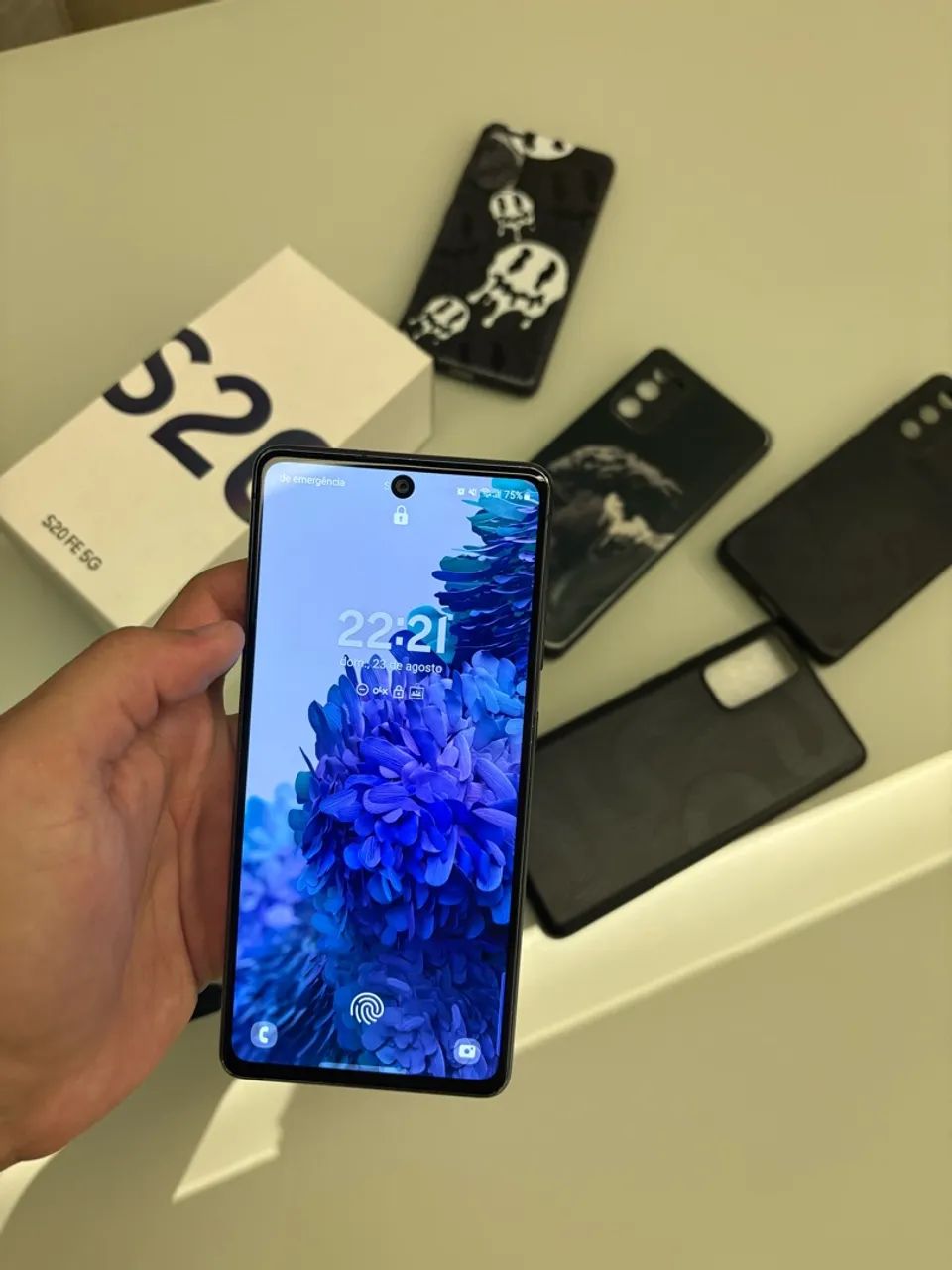 Samsung Galaxy S20 FE 5G - 128GB Azul Marinho (Completo com Caixa e NF)