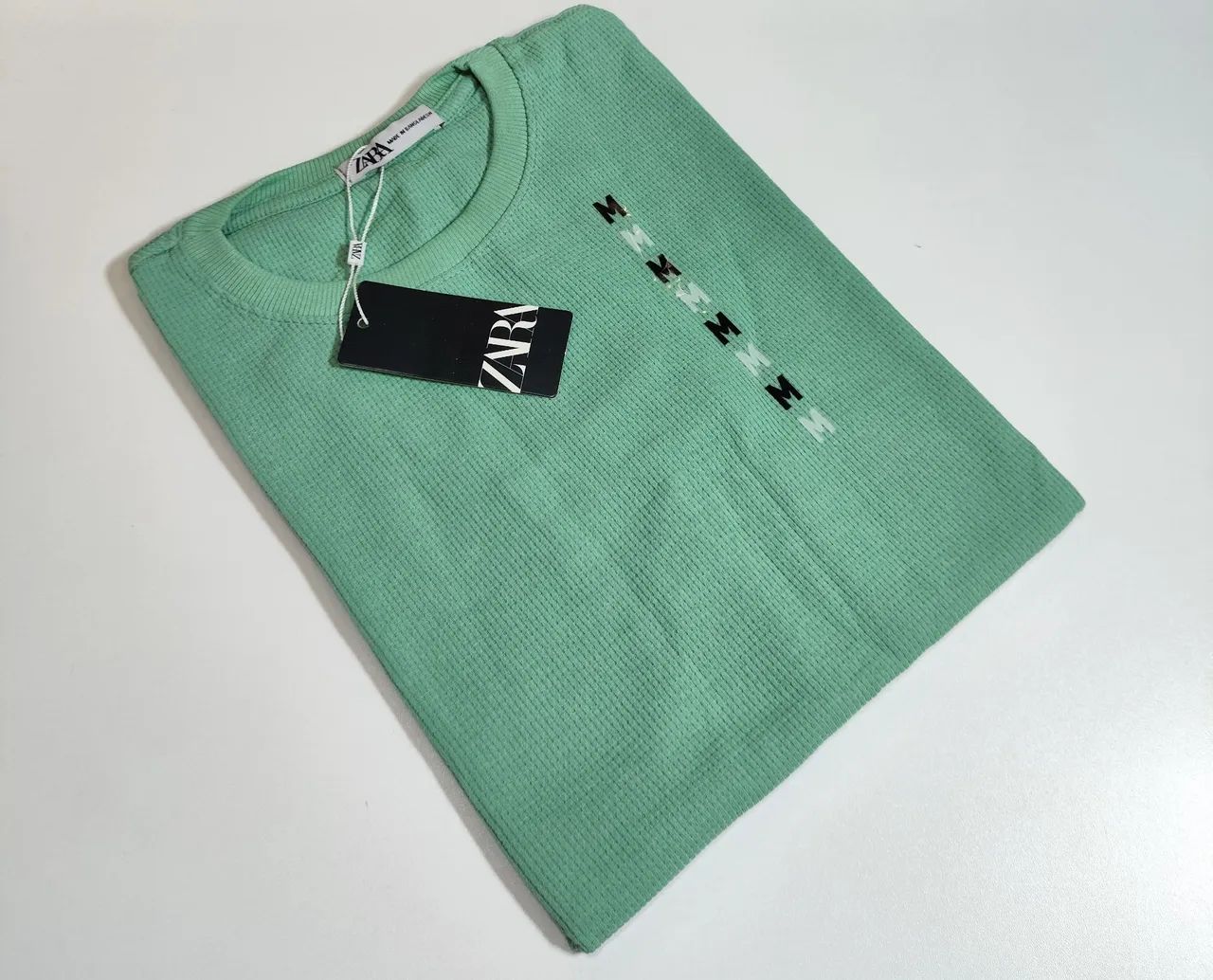 Camisas da Zara texturizada  - Foto 2