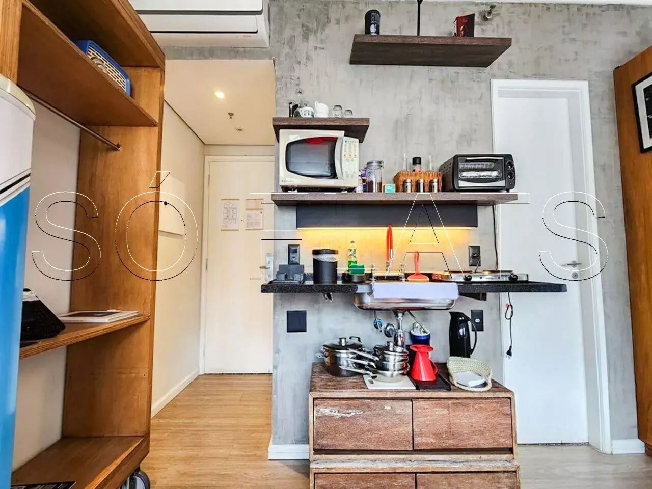 Slaviero Moema, flat disponível para locação 27m² e 1 dormitório. - Foto 4
