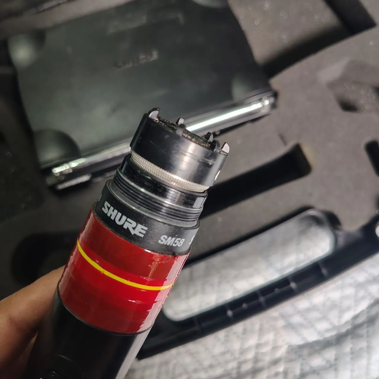 Microfone Shure UHF - Foto 4