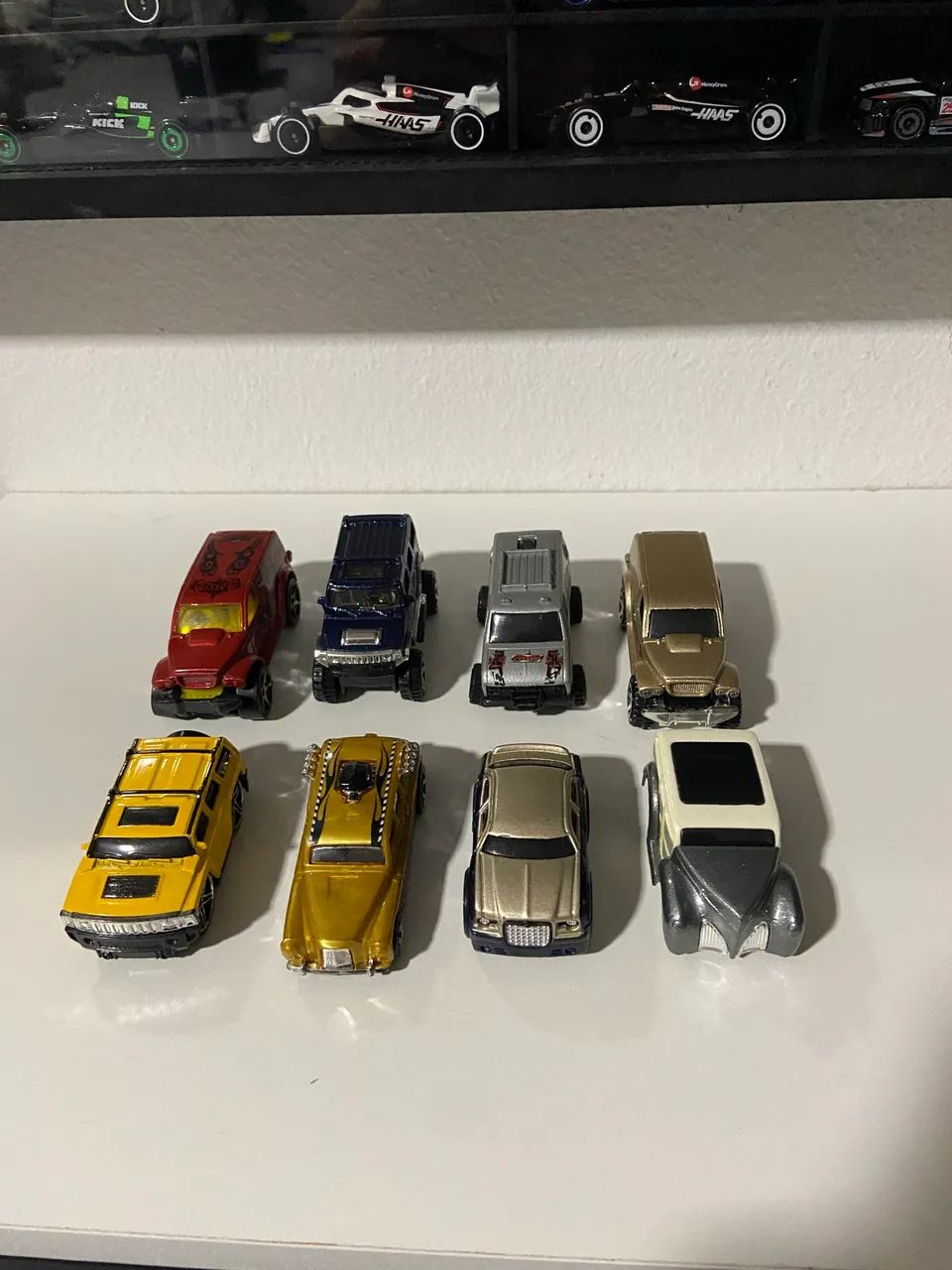 LOTE 8 HOT WHEELS LOOSES 