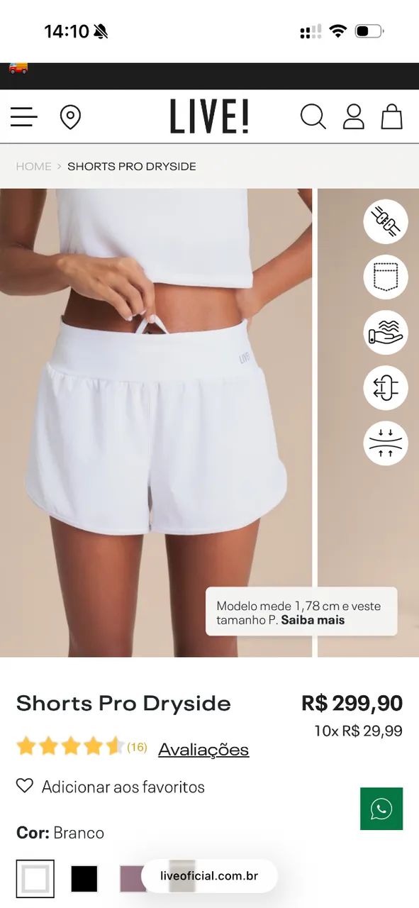 Short Pro Dryside Live - Foto 2