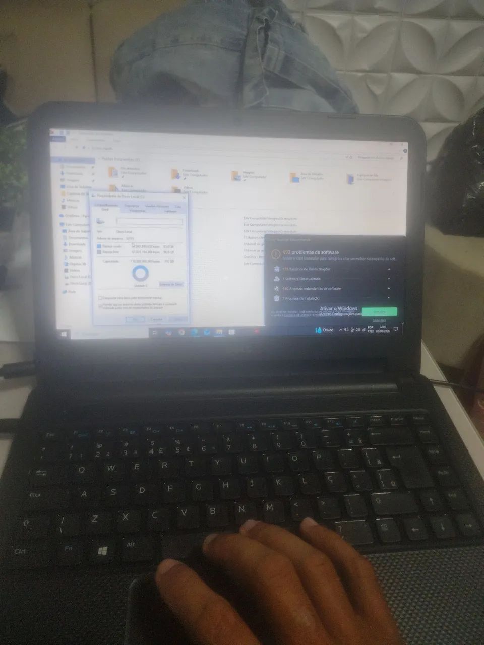 Notebook DELL Inspiron 14 i3 4g de ram e 256 ssd