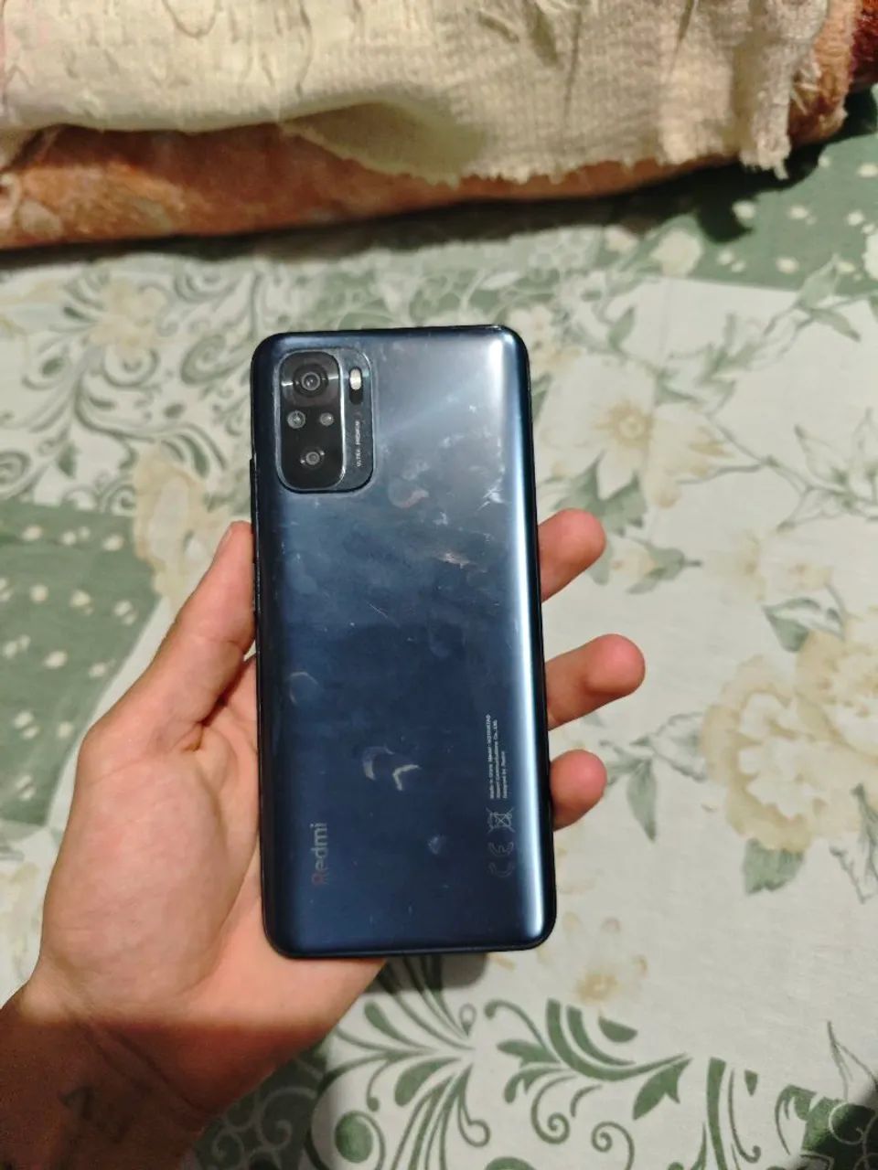 REDMI NOTE 10 128GB - SERVE PARA USO OU  PARA RETIRADA DE PEÇAS - Foto 2