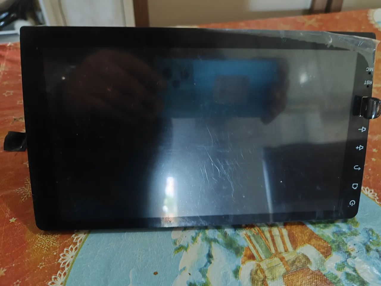 Vendo multimídia Essgoo, pouco tempo de uso, 9 polegadas, 1 DIN, MP5, videos,  - Foto 2
