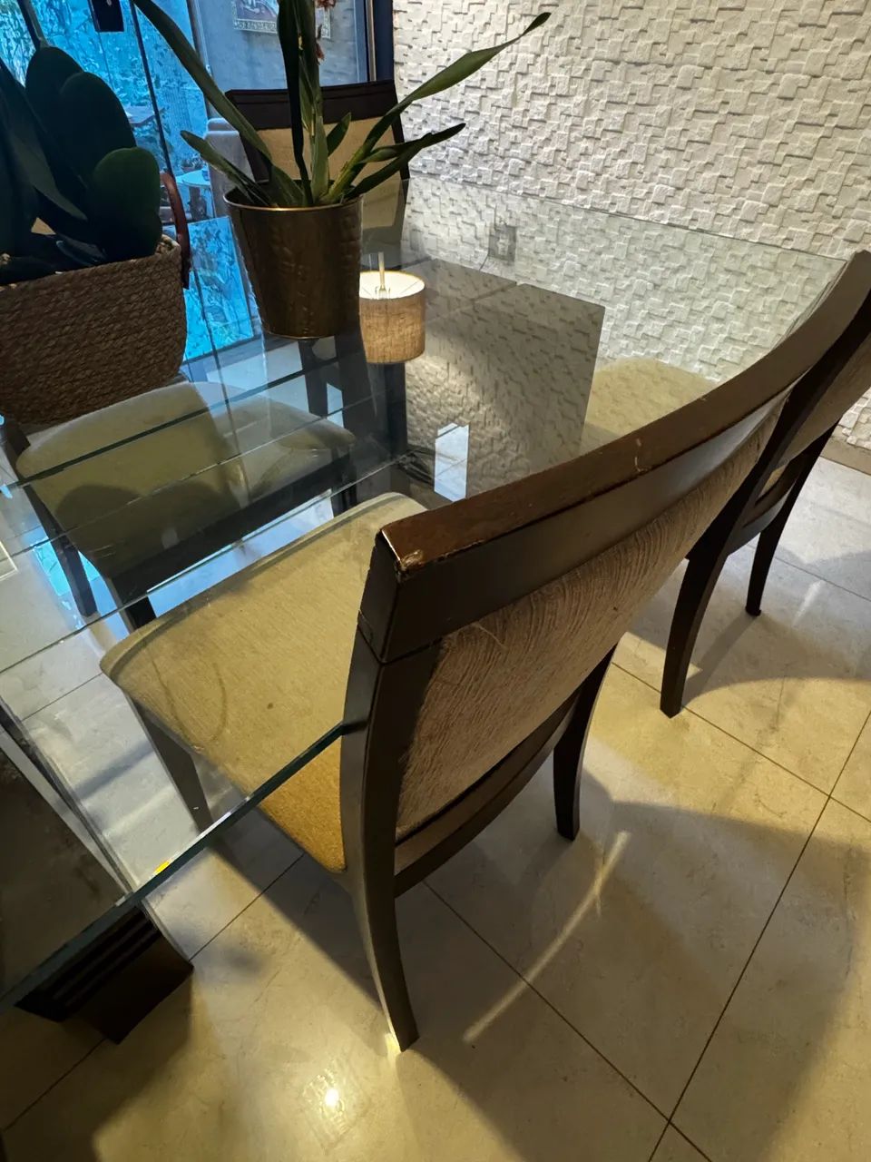 Conjunto de mesa e cadeiras jantar - Foto 4