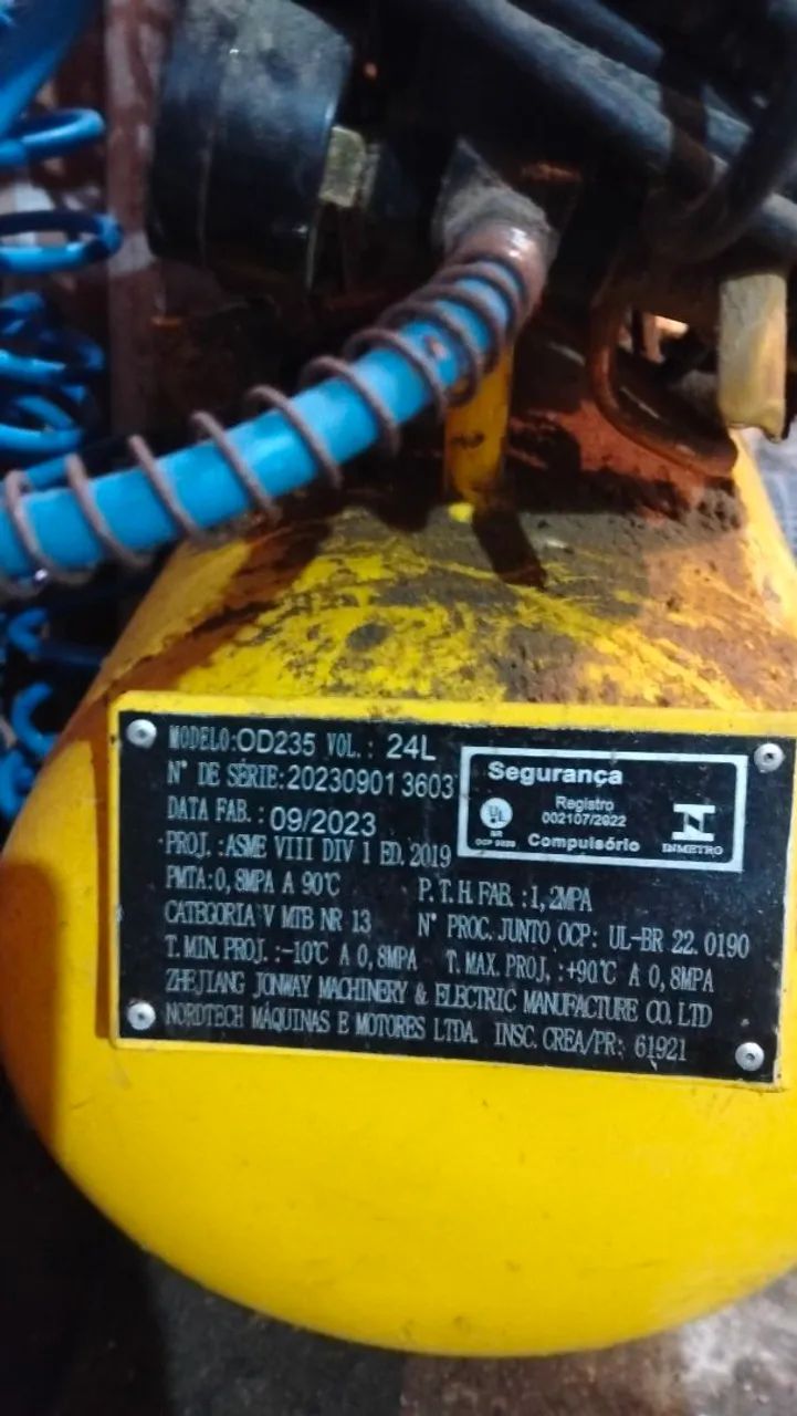 Compressor de ar 24 Litros  - Foto 2