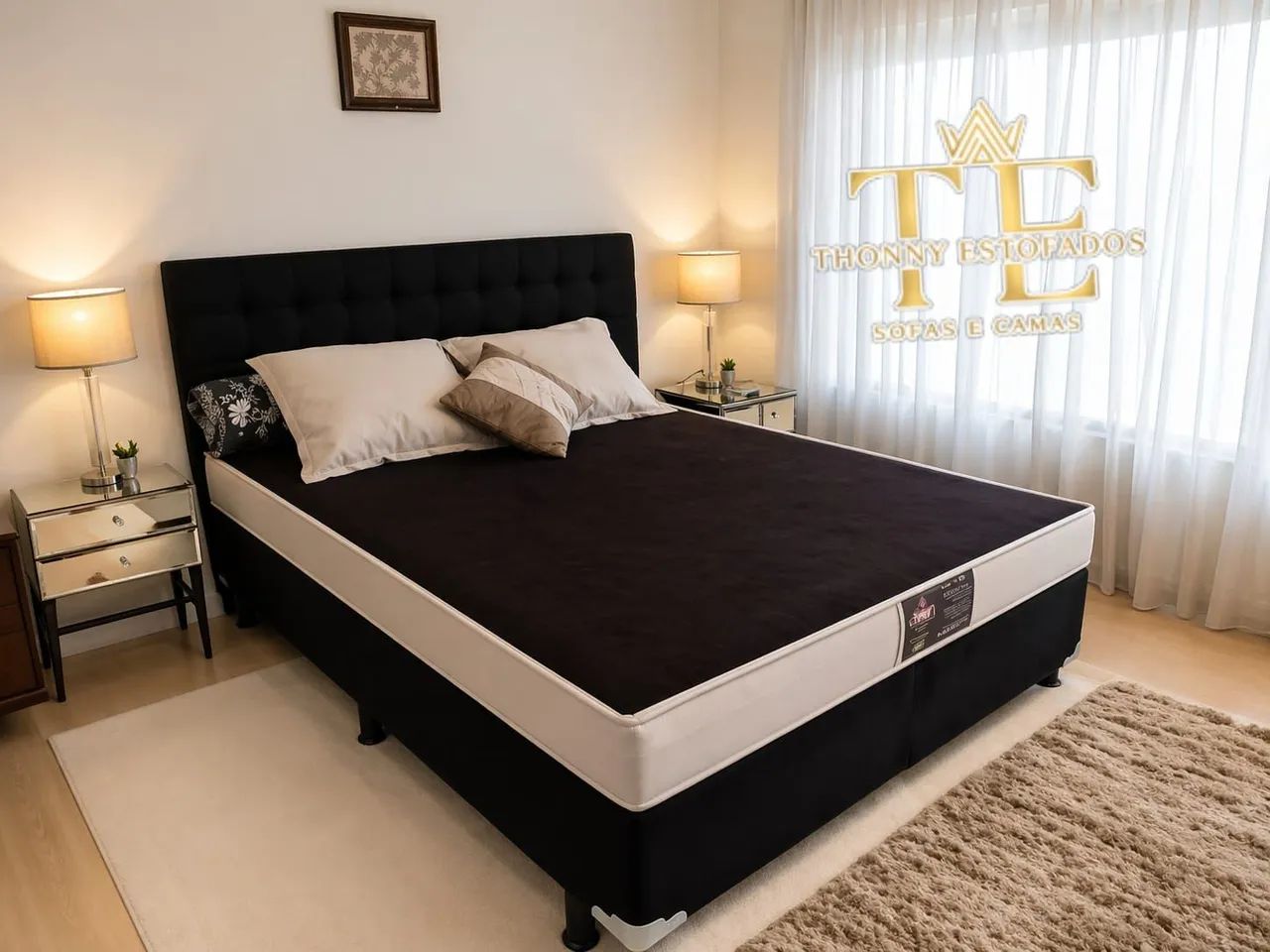 Promoção cama box de casal  - Foto 2