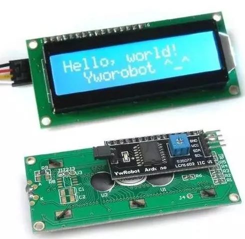 arduino Display Lcd 16x2 + Modulo I2c Pic