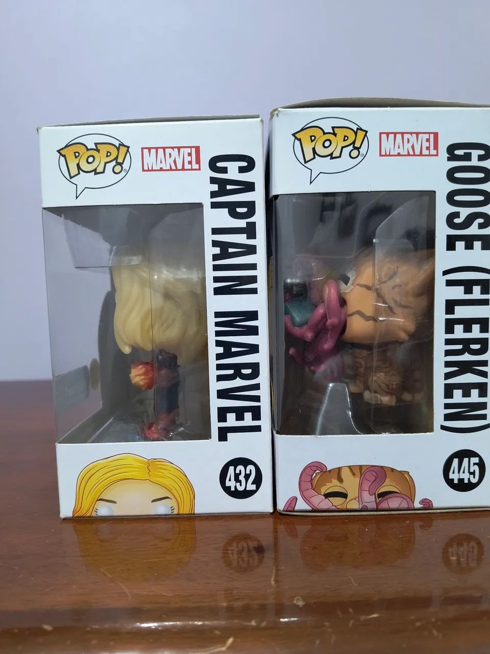 Funko pop Capitã Marvel e Goose Vingadores  - Foto 3