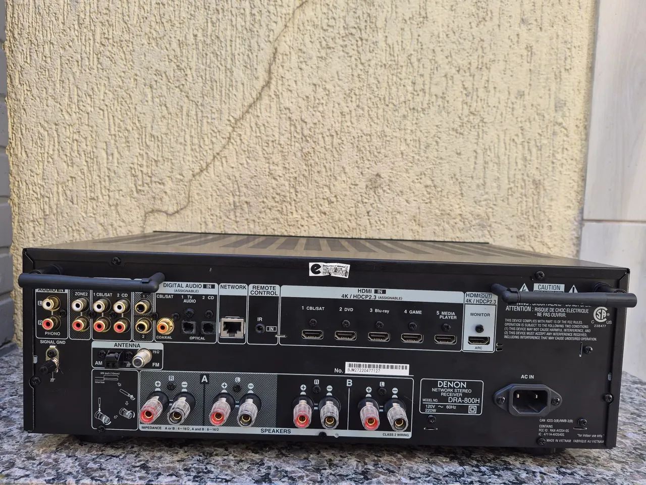 Esterio receiver denon Dra-800h - Foto 4