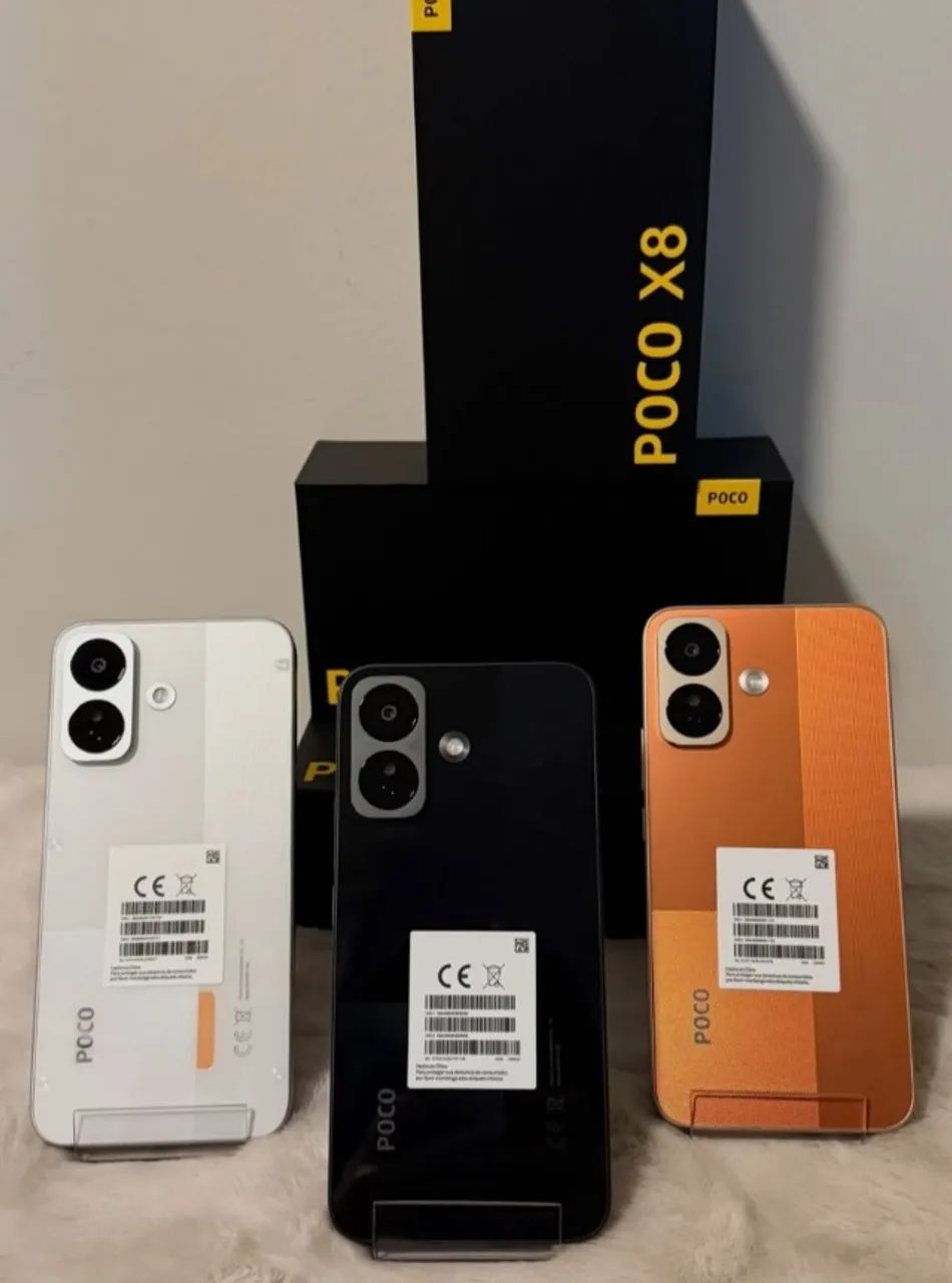 Xiaomi Poco X8 5G 8ram 256GB Preto