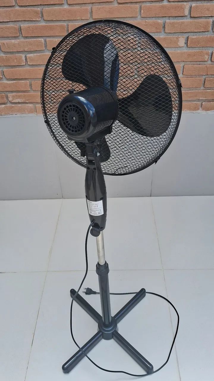 Ventilador pedestal 40cm 3 pás 3 velocidades 50W - Foto 2