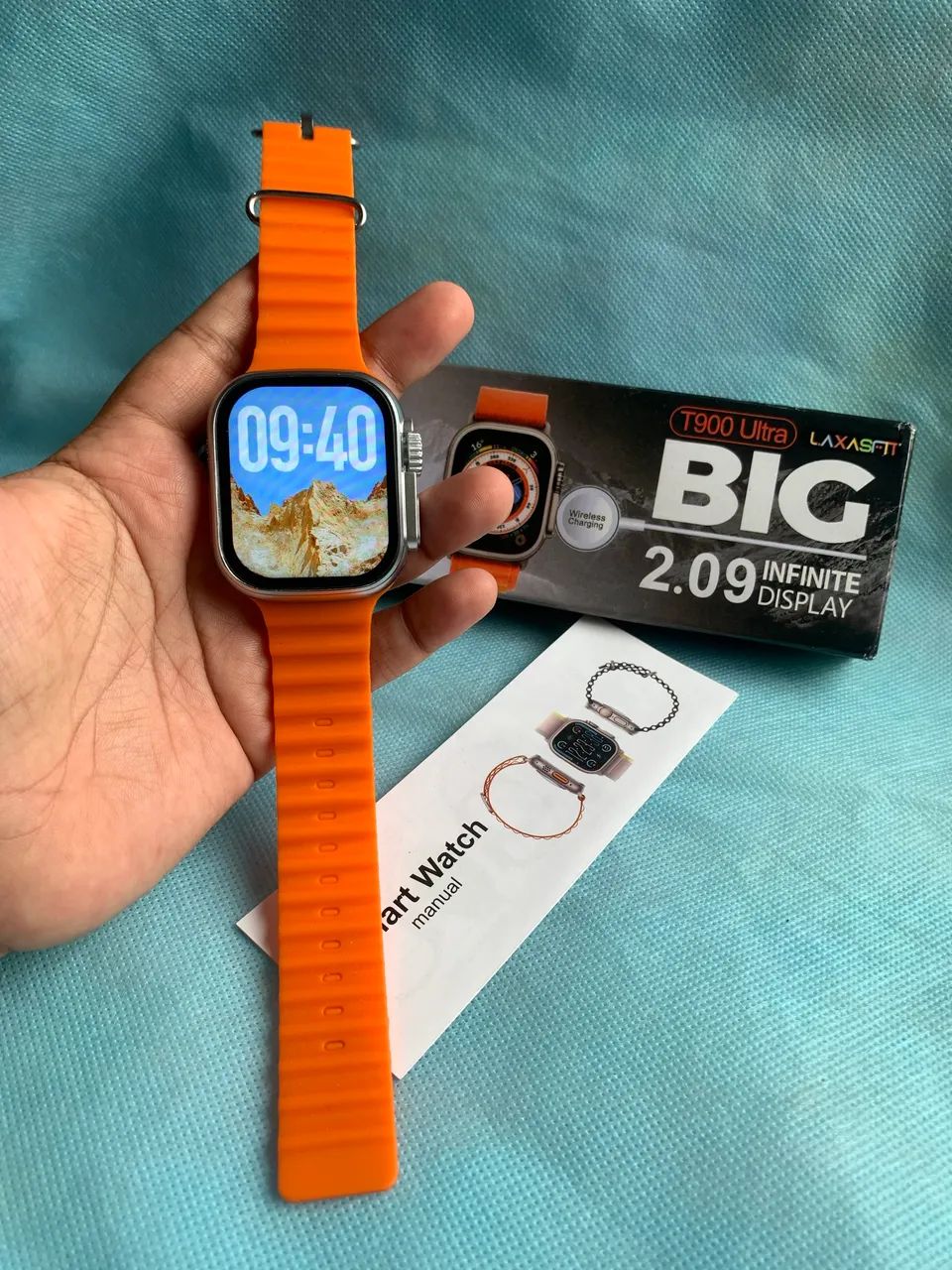 Relógio smartwatch t900 - Foto 4