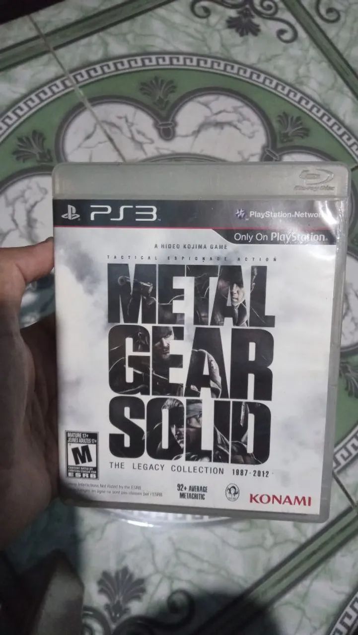 Metal Gear Solid the legacy collection (PS3)