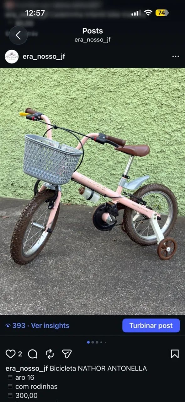 Bicicleta infantil  - Foto 3