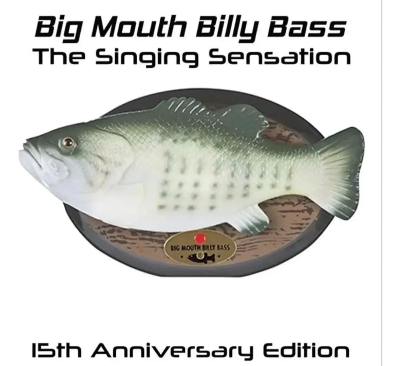 Peixe cantor big mouth billy bass motion sensor (15 edition) +