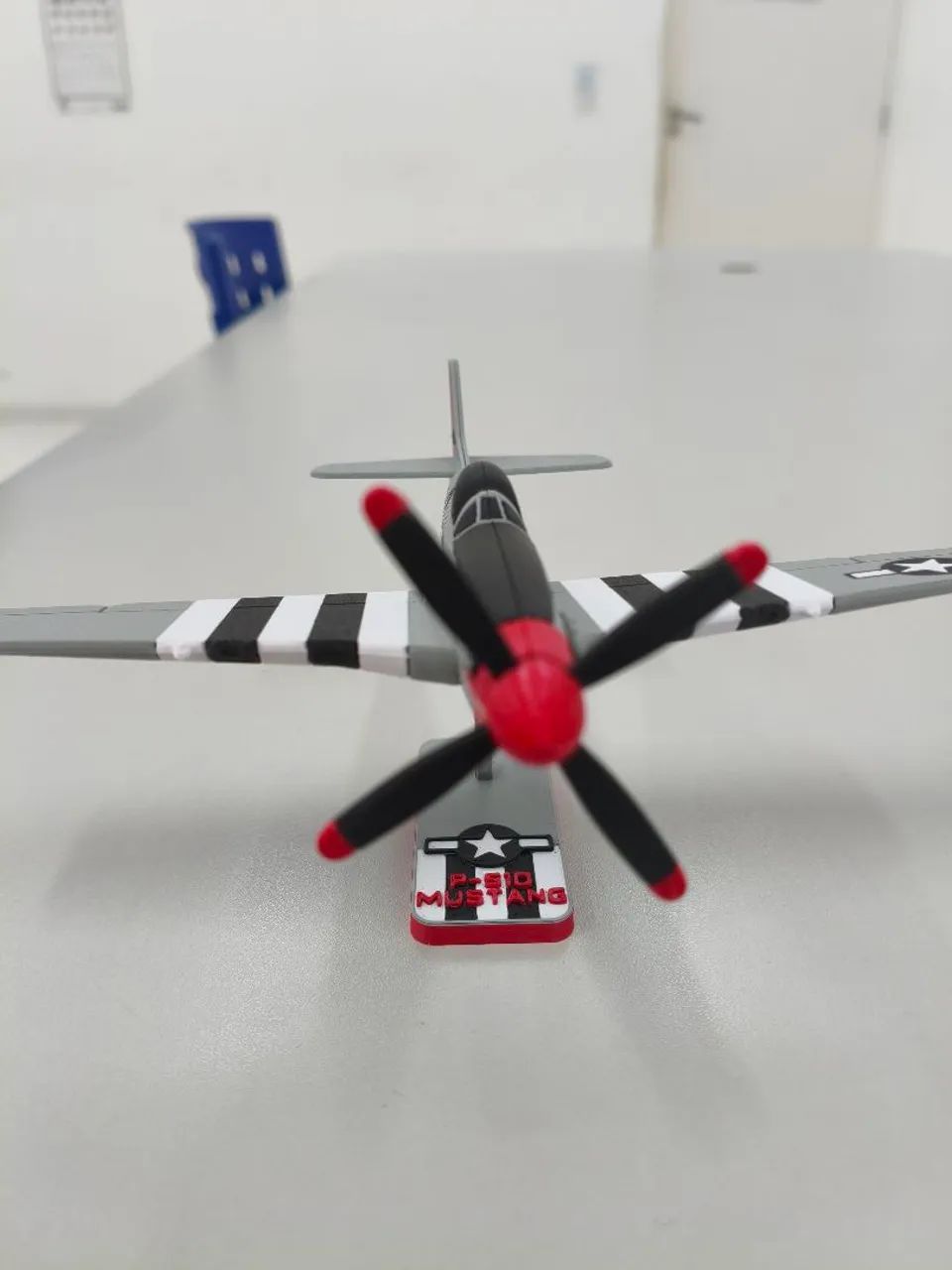 Kit de Cartão - Avião P-51D Mustang - Foto 5