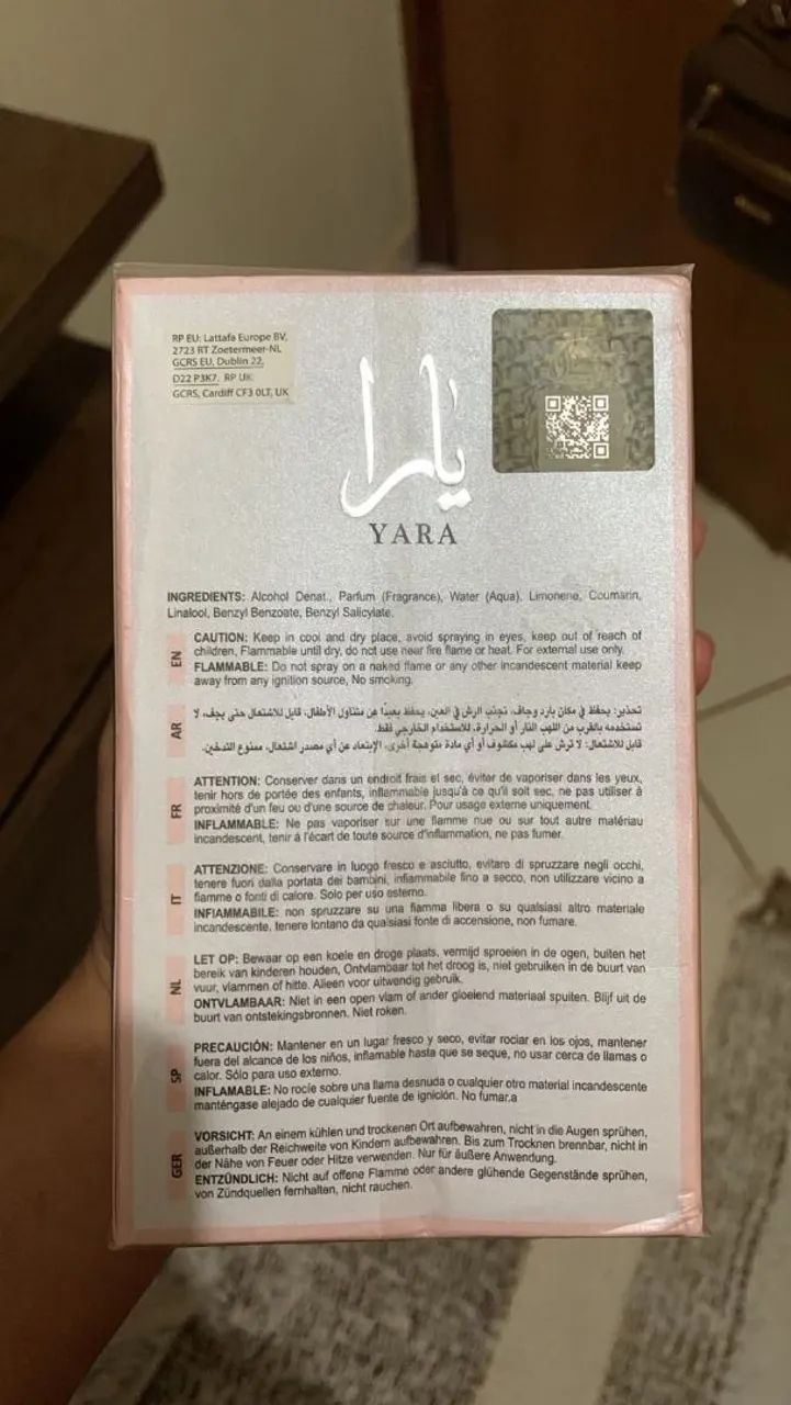 Perfume Arabe Yara rosa ORIGINAL - Foto 2