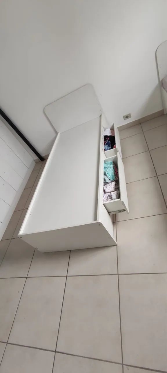 CAMA SOLTEIRO COM GAVETAS  - Foto 3