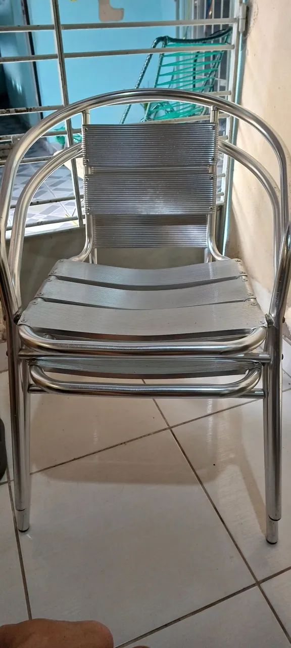 Cadeiras de alumínio  - Foto 2