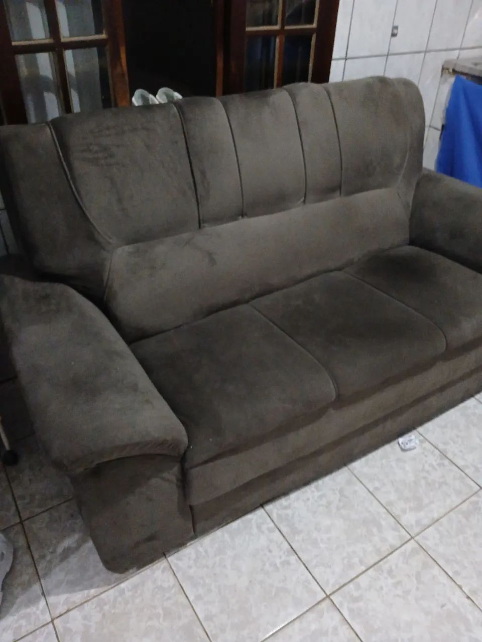 Conjunto de Sofá semi novos - Foto 4