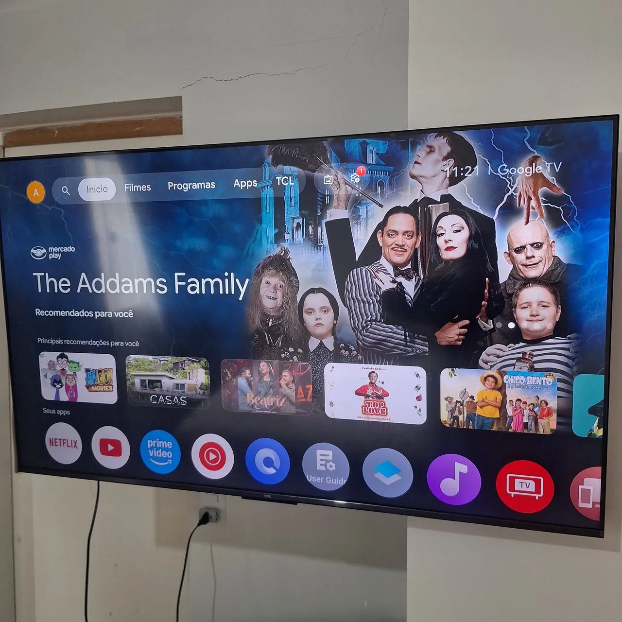 Smart tv TCL 50 Polegadas 