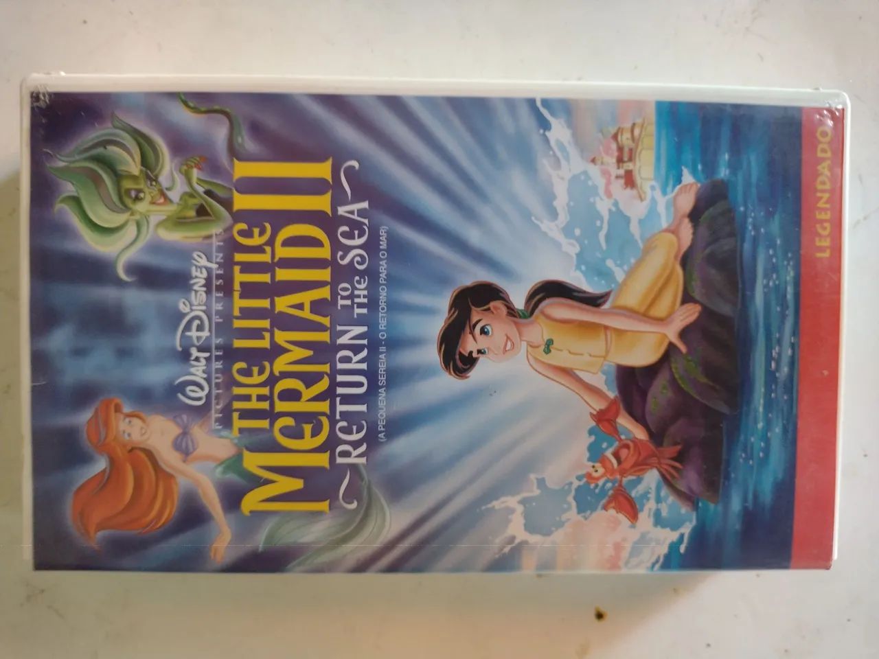 Fita VHS - A Pequena Sereia II versão LEGENDADA