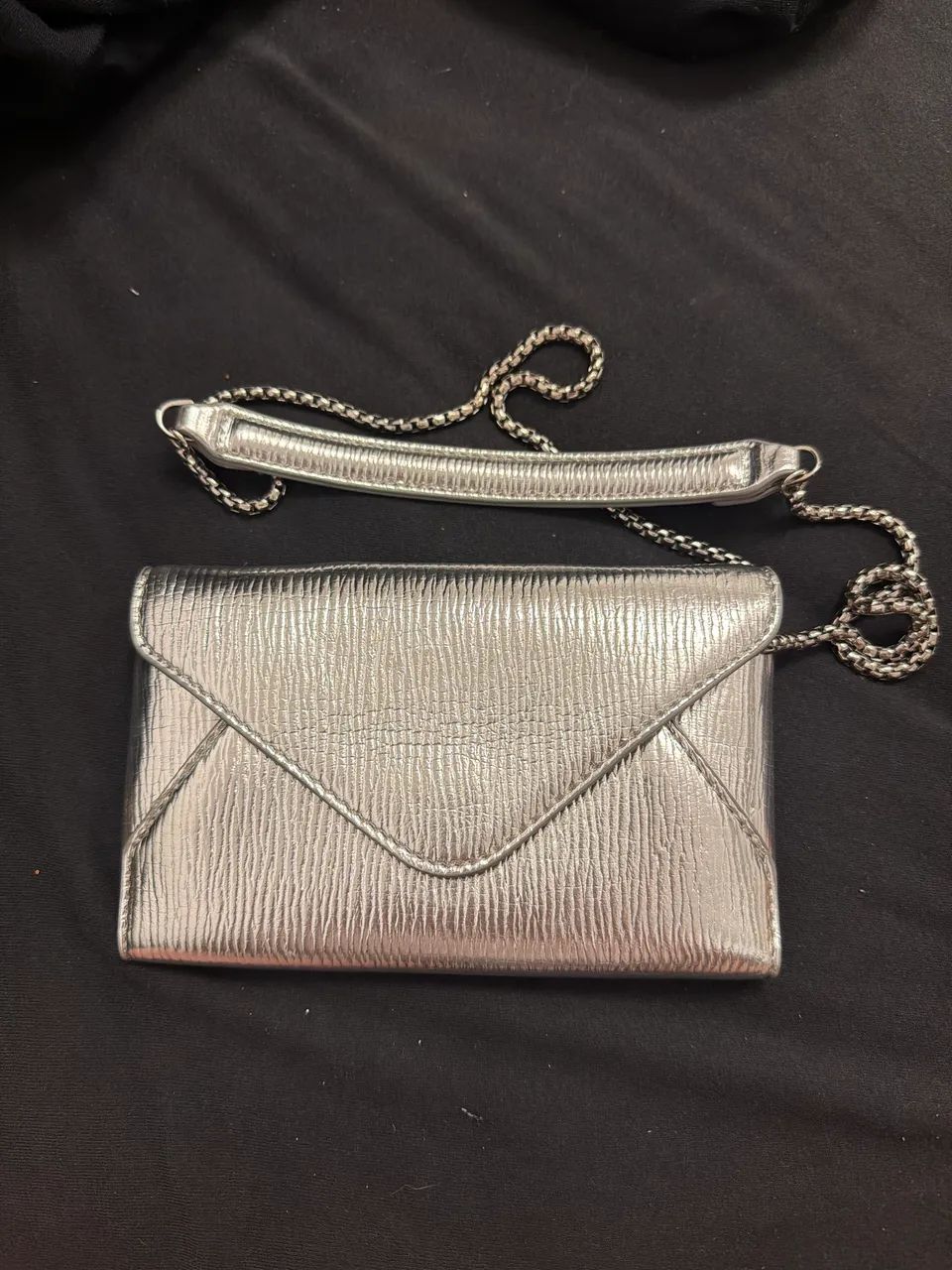 bolsa prata zara