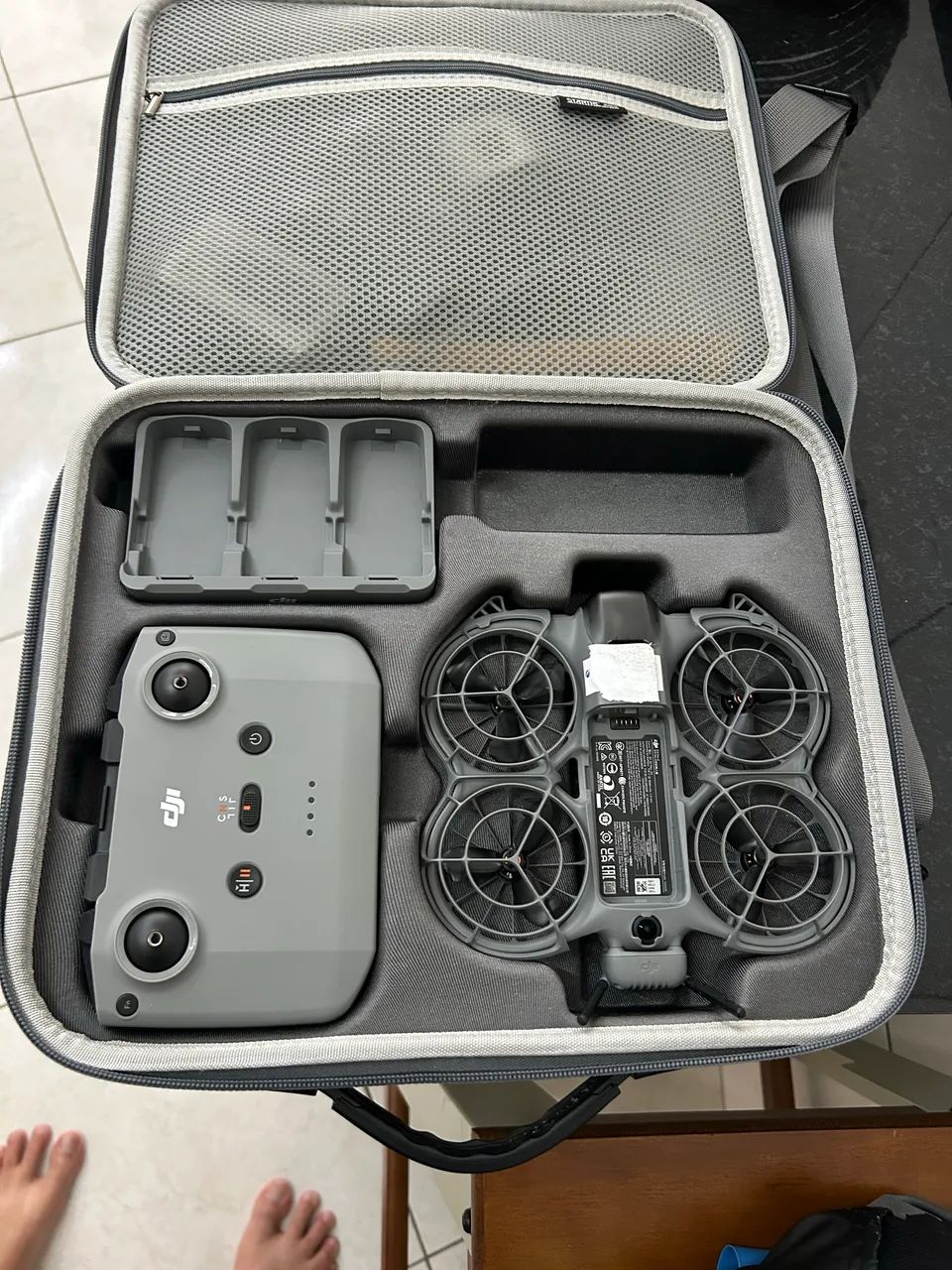 Drone DJI neo 2 homologado e registrado na Anatel e Sarpas 