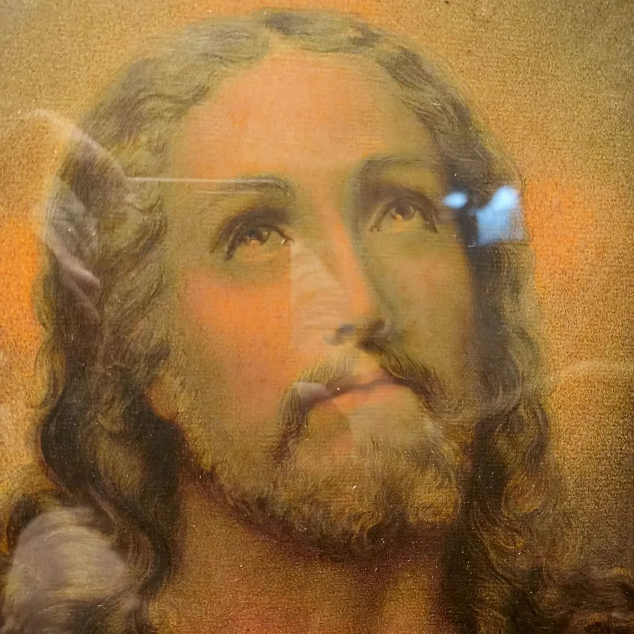 Quadro antigo de jesus