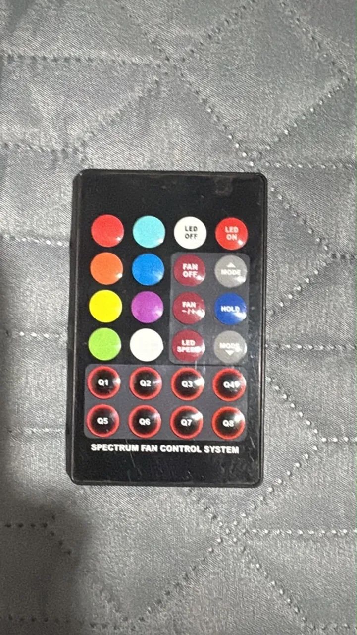 3 fans redragon com controladora e controle - Foto 3