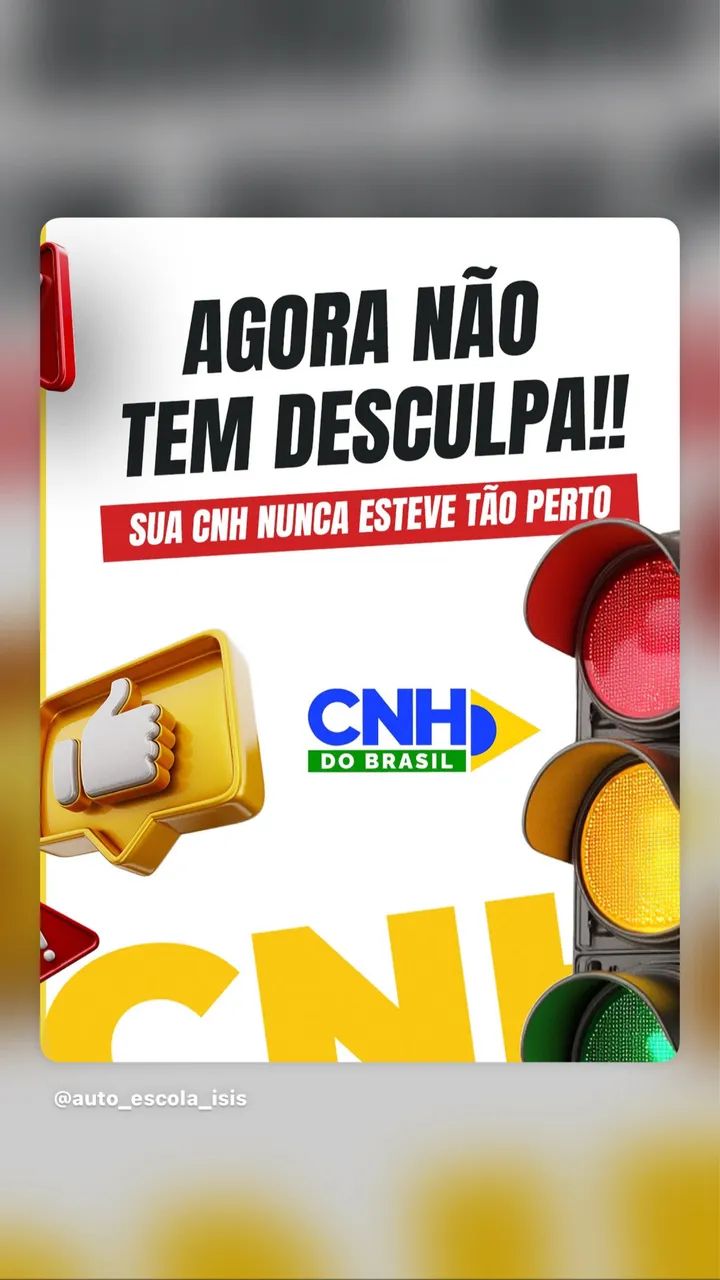 Cnh Brasil xAuto escola Isis
