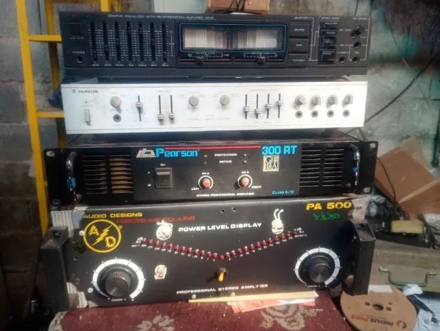 equipamento de som profissional 