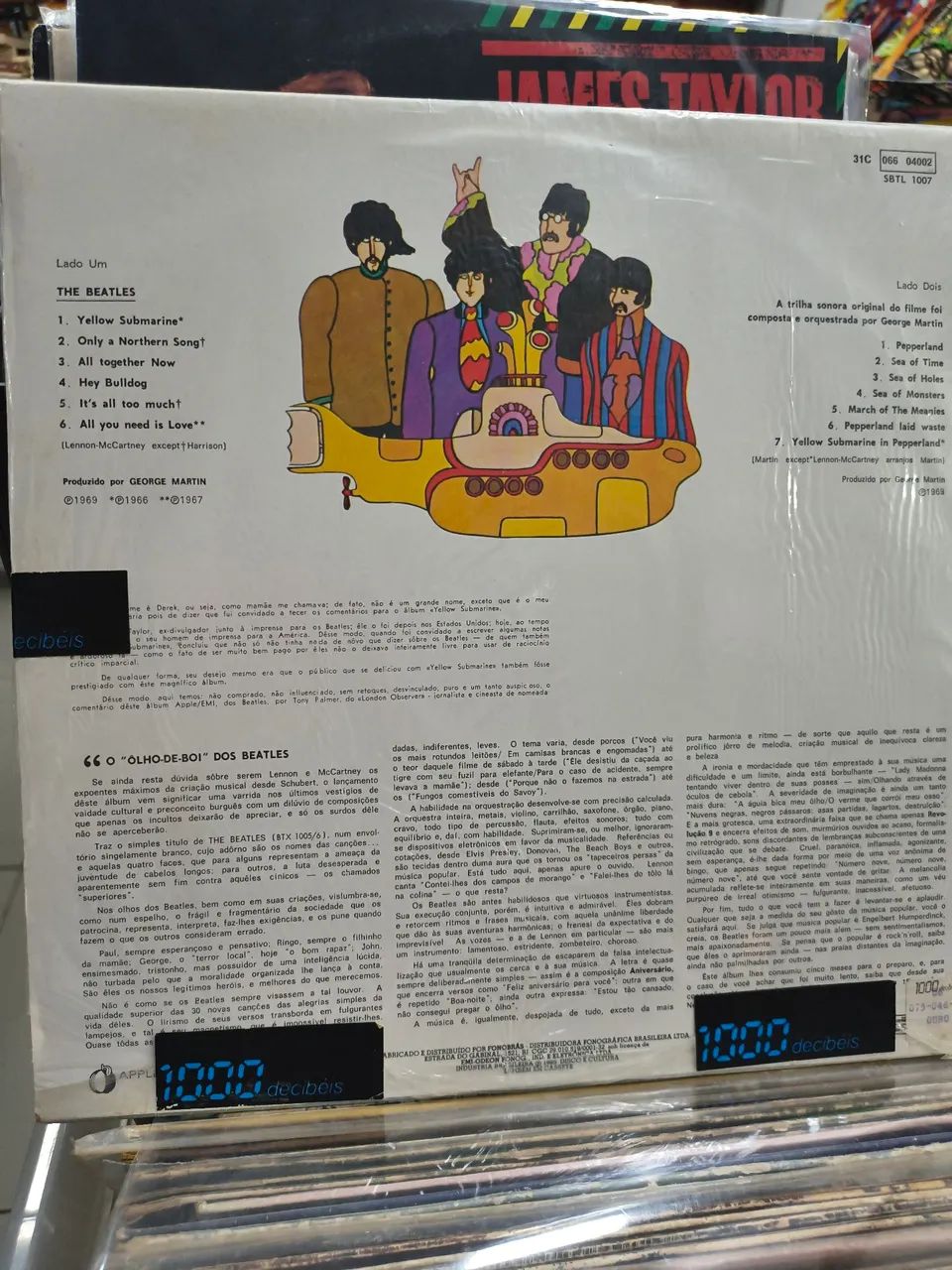 LP Beatles Yellow Submarine LACRADO - Foto 2