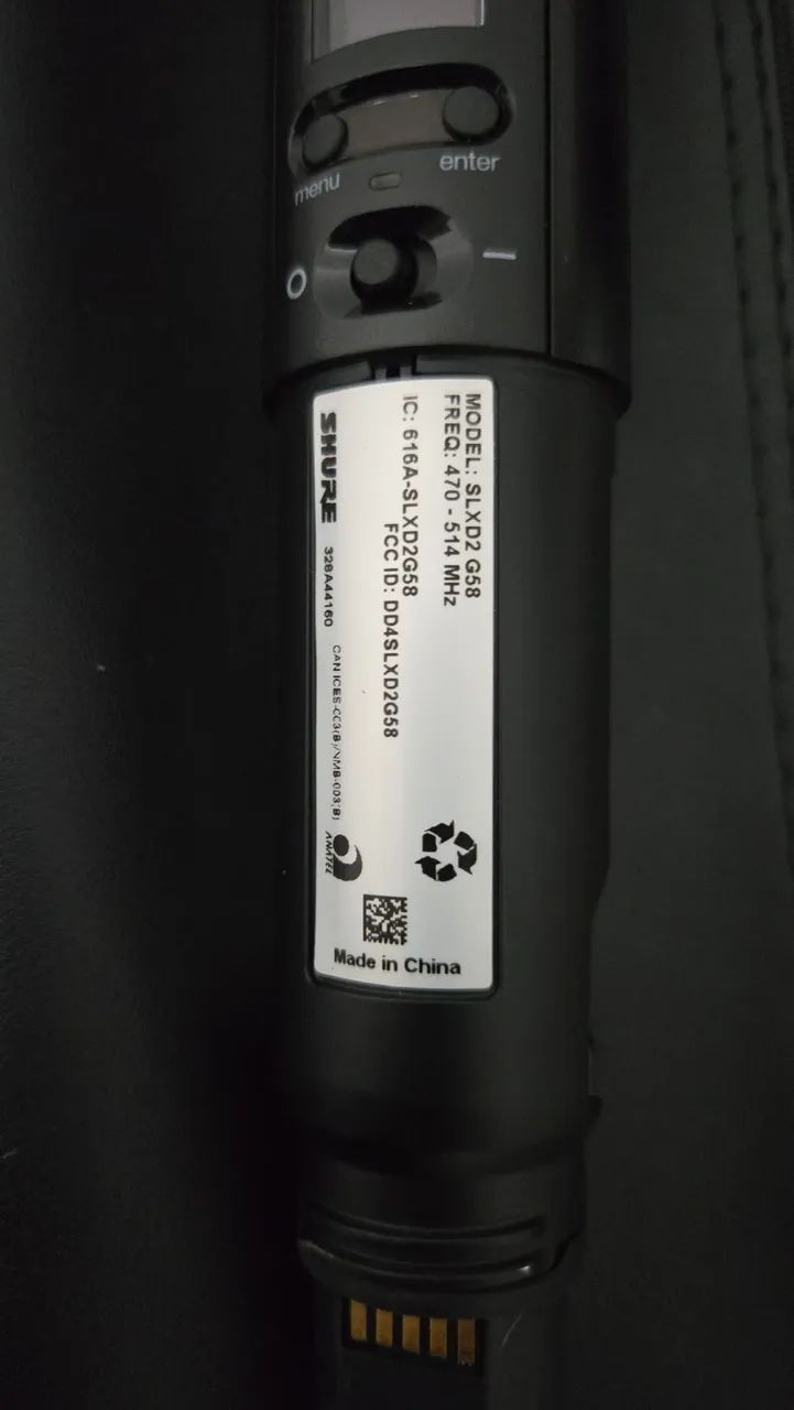 Microfone shure G58 - Foto 3