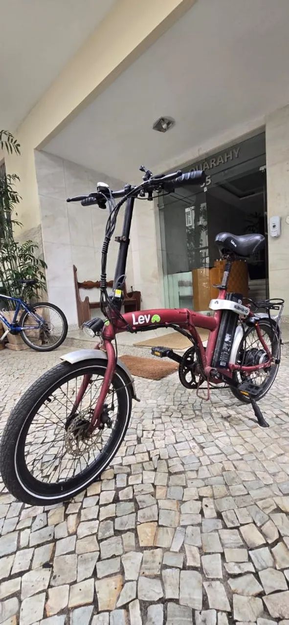 Bicicleta elétrica Lev ebike-D dobrável
