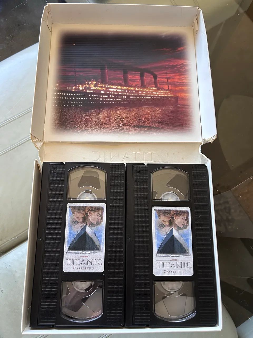 Box Titanic Edição Limitada - 2 VHS  - Foto 3