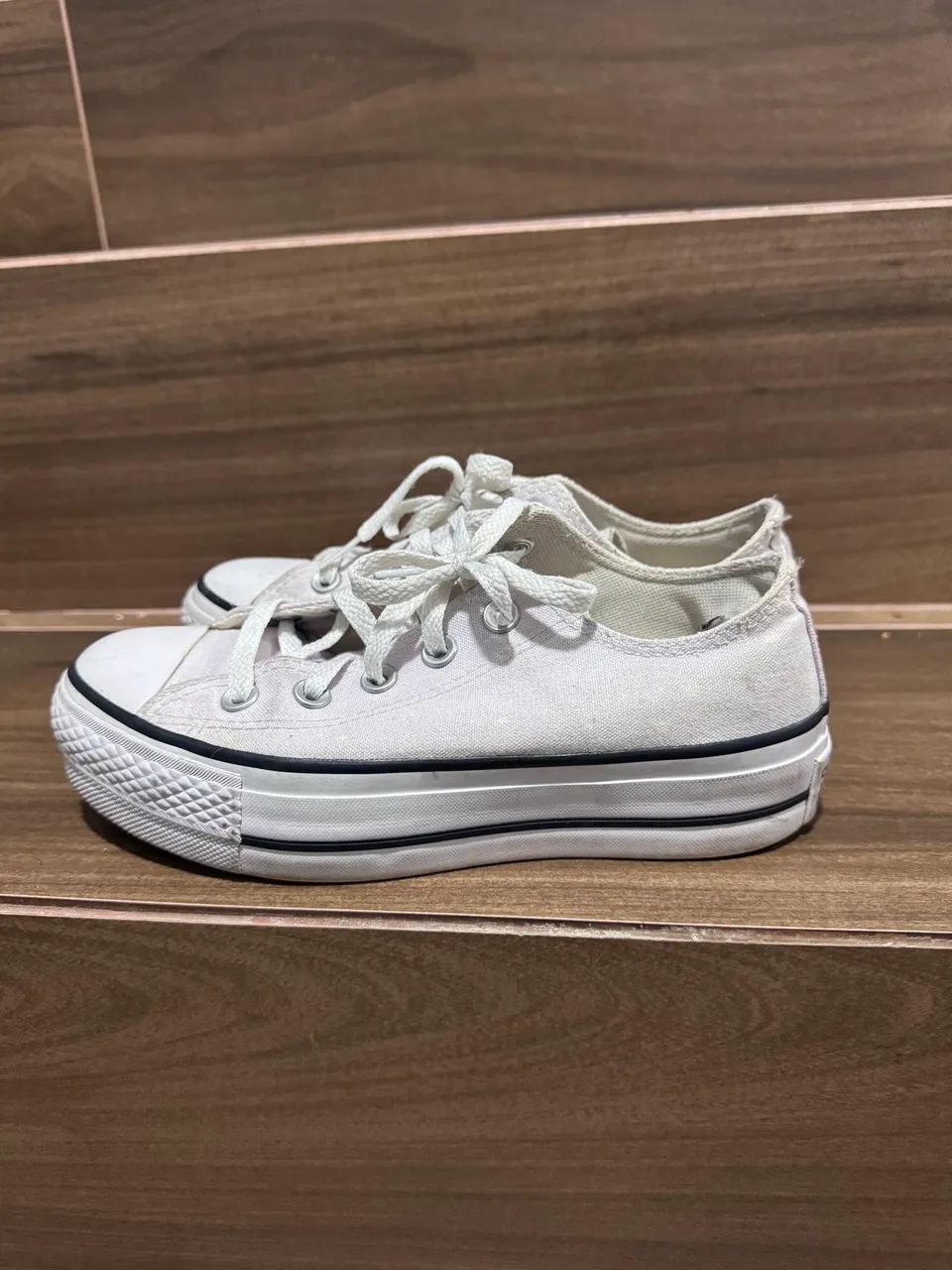 Tênis all star plataforma 