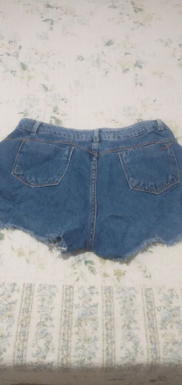 Bermuda jeans feminina - Foto 3