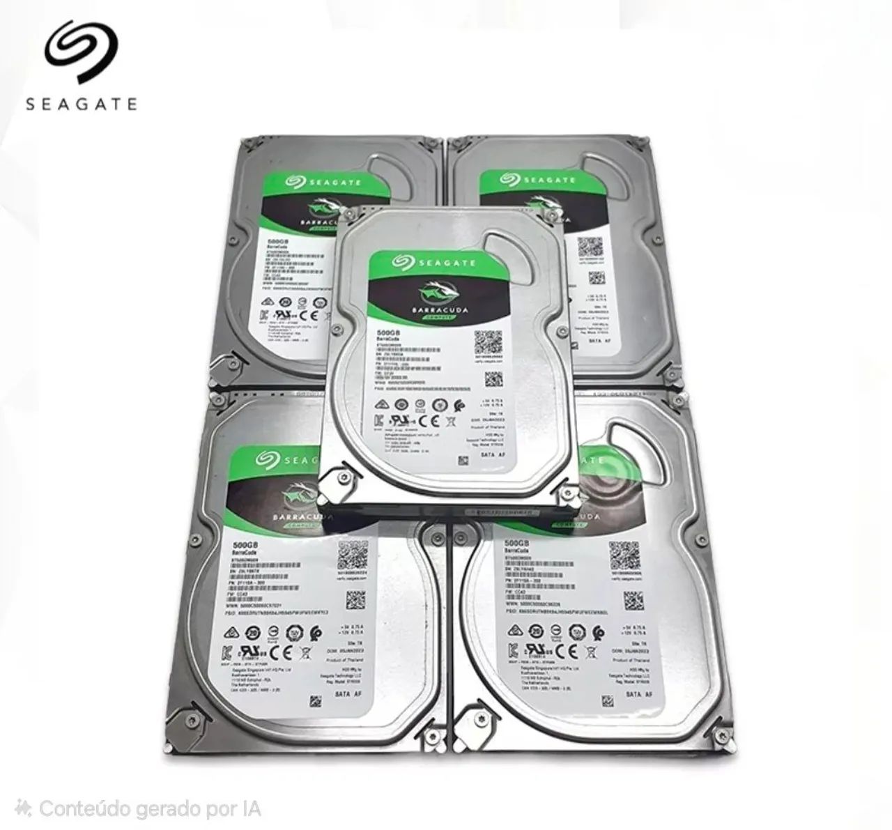 HD Seagate BarraCuda 500GB - Foto 3