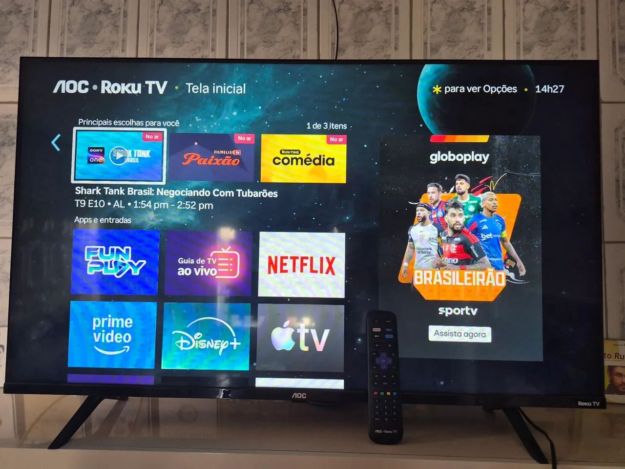 Smartv aoc 43 polegadas 