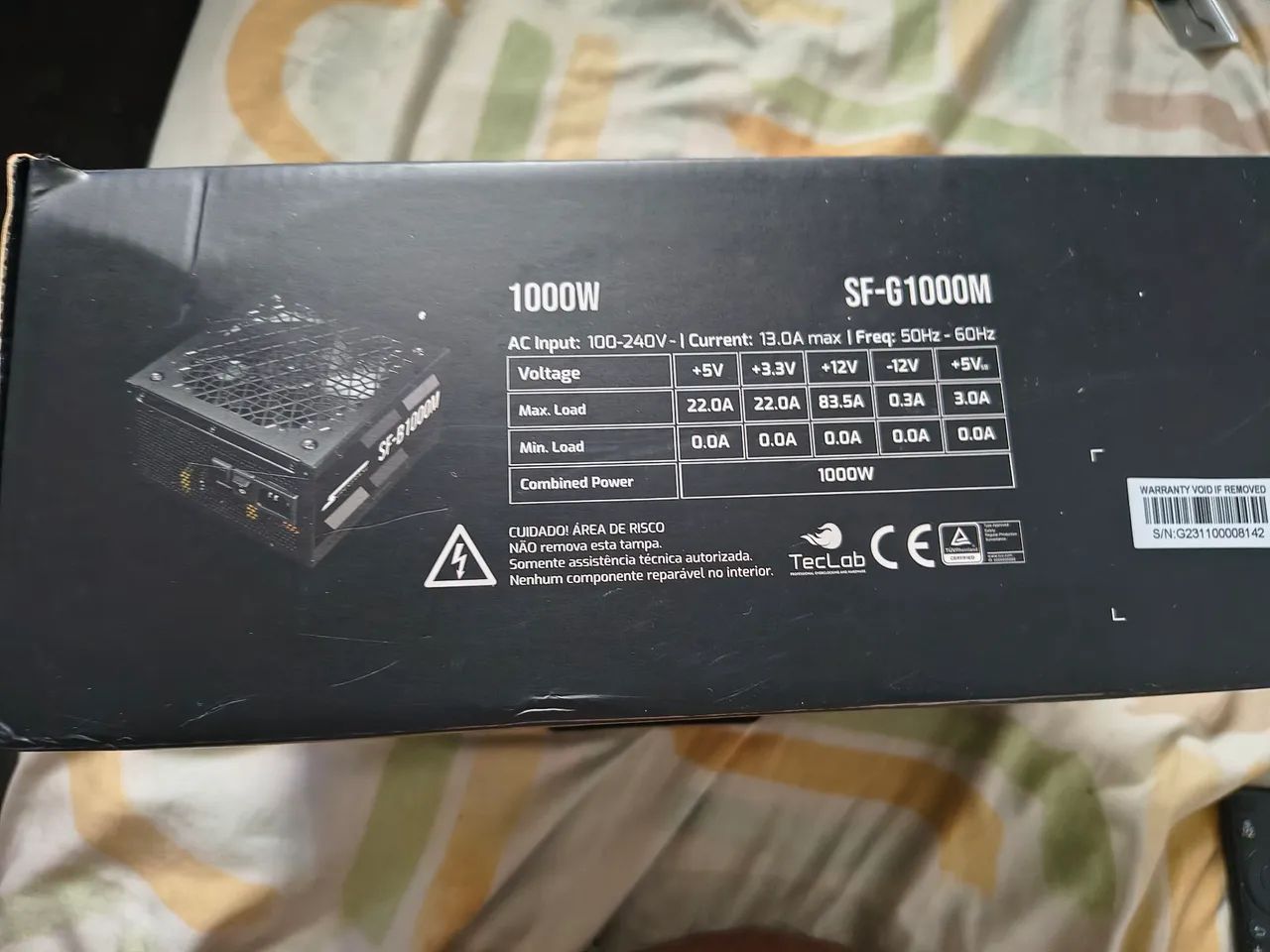 Fonte de alimentação para Pc 