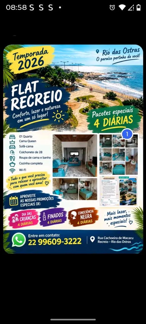 Flat Recreio  - Foto 3