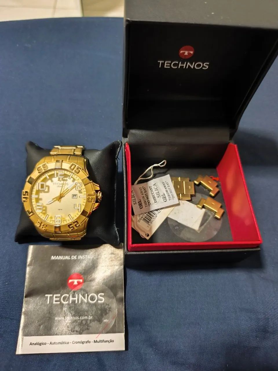 Relógio technos legacy dourado  - Foto 2