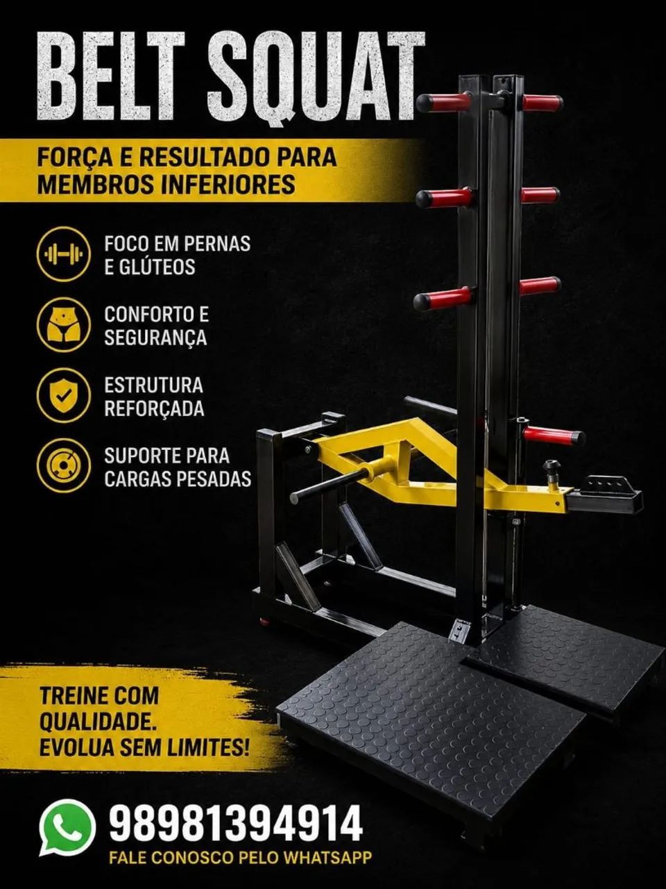 Máquina de musculação 