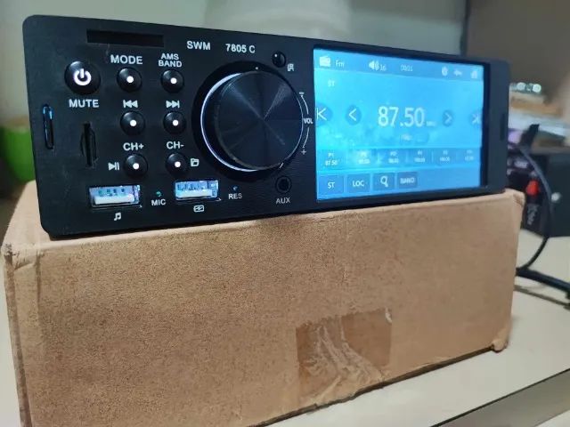 Mp5 Player Bluetooth Entrada Para Camera de Ré