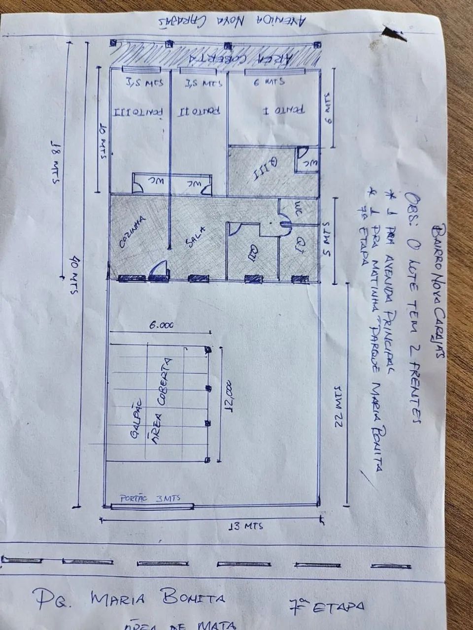 Ágil de lote com casa e pontos comerciais  - Foto 2