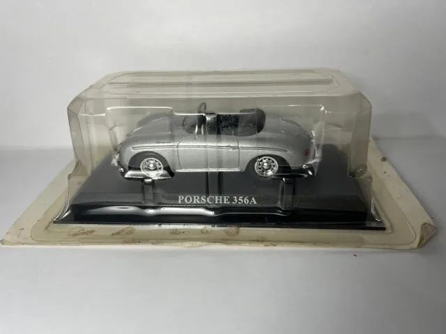 Miniatura Porsche 356a Speedster- 1955 Prateado - Foto 5